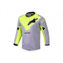 Racer Veil Jersey Gray Yellow