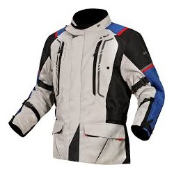 Narvik Man Jacket Black Blue Black Gray Red