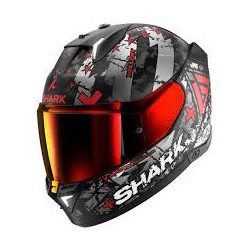 Skwal I3 Hellcat Mat Black Chrome Red