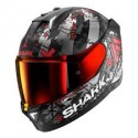 Skwal I3 Hellcat Mat Black Chrome Red