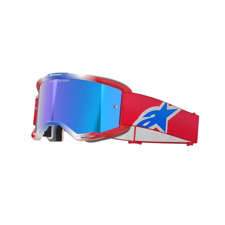 Vision 5 Corp Red White Blue Mirror Blue