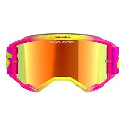 Vision 5 Wordmark Pink Fluo Yellow Mirror Red