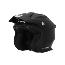 Casco jet Aria Nero 2