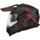MX702 Pioneer Crazy Matt Black Red