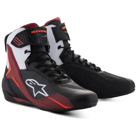 Faster 4 Black White Red