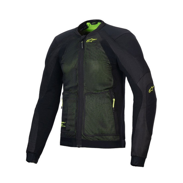Troop Air Jacket Black Yellow