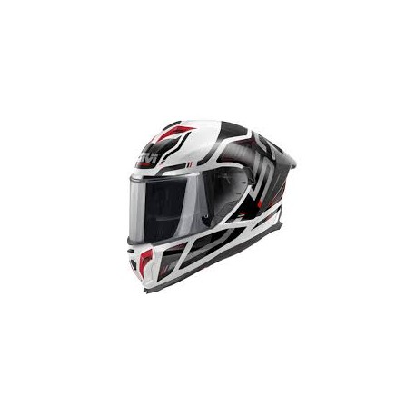 50.3 Glossy White Black Red