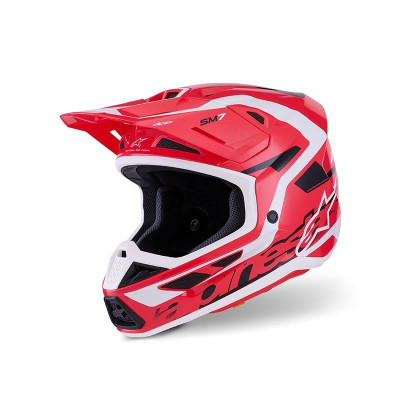 S-M7 Red Black White Glossy