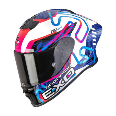 Exo-R1 Evo Air Cornering Bia-Blu-Rosa