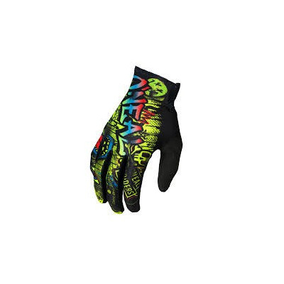 Matrix Youth Gloves Rancid V.26 Black Neon Yellow