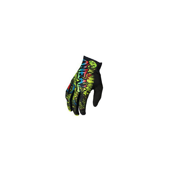 Matrix Youth Gloves Rancid V.26 Black Neon Yellow