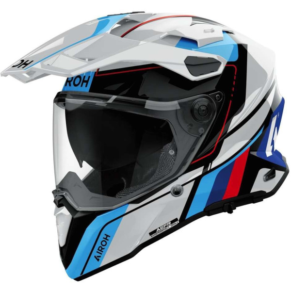 Commander 2 Skip White Red Gloss