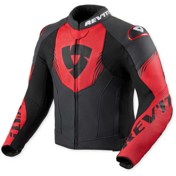 Argon 3 Jacket Black Neon Red
