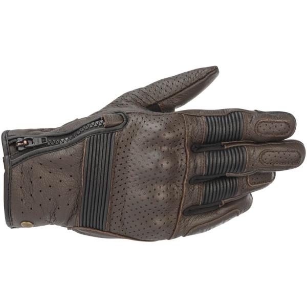Rayburn V2  Leather Gloves Tobacco Brown
