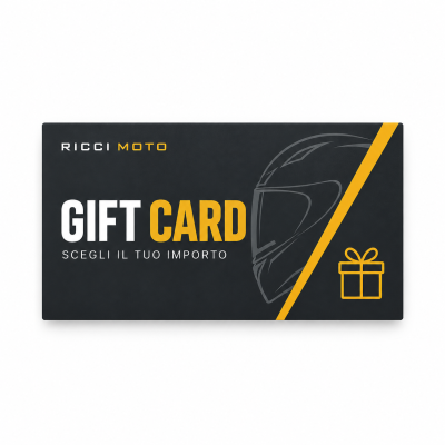 Gift Card Ricci Moto: importo libero da 25 a 1.000 €