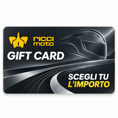 Gift Card Ricci Moto: importo libero da 25 a 1.000 €