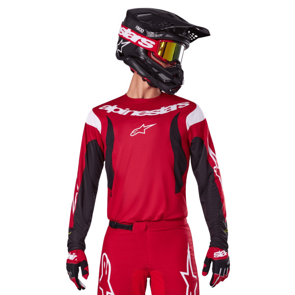 Fluid Haul Jersey Bright Red Black