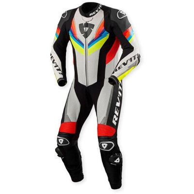 Quantum 3 Light Grey Neon Yellow | Ricci Moto