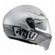 Compact Audax Matt Silver/Black