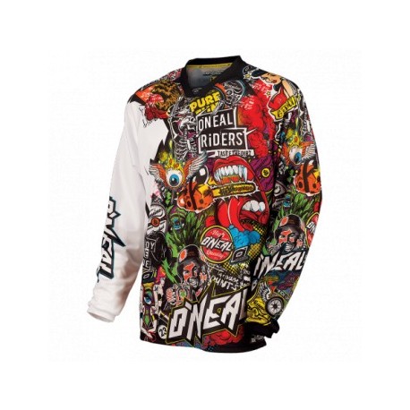 Mayhem Jersey Crank Black Multi