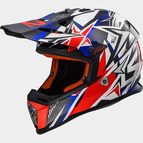 MX437 Fast Mini Strong White/Red/Blue