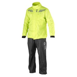 Completo Antipioggia Comfort Black/Fluo