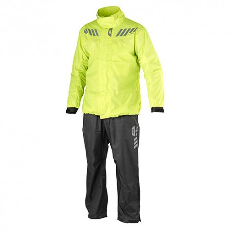 Givi - Completo Antipioggia Comfort Nero/Fluo