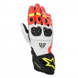 GP PRO R2 Gloves Black/White/Red/Yellow Fluo