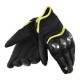 X-Run Gloves Black/Yellow Fluo