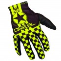 Matrix Wingman Youth Gloves Black/Neon Yellow