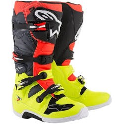 Tech 7 Yellow Red Fluo Gray Black