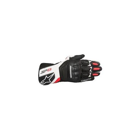 Sp-8 V2 Gloves Black White Red