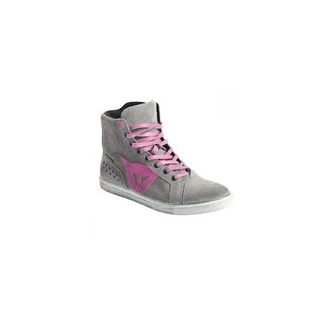 Street Biker Air Shoes Lady Gray/Orchid