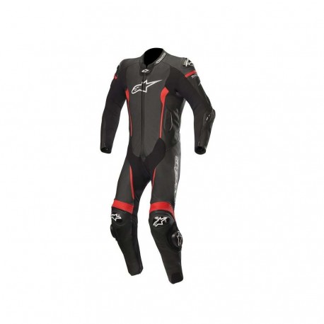 Missile Leather Suit Tech-Air Black Red