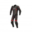 Missile Leather Suit Tech Air Black Red