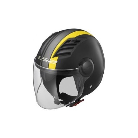OF562 Airflow Metropolis Matt Black Yellow