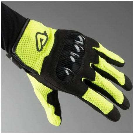 Ramsey Gloves My Vented Black Yellow