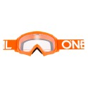 B-10 Youth Goggle Solid Orange White