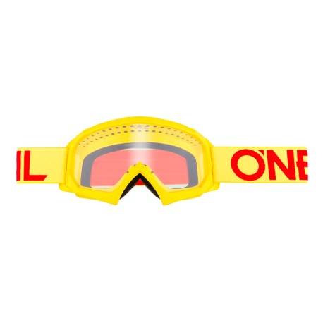 B-10 Youth Goggle Solid Yellow Red