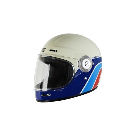 Vega Helmet Glossy White Blue Red