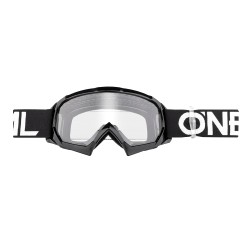 B-10 Youth Goggle Solid Black/White