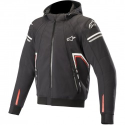 Sektor Tech Hoodie Black White Red