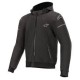 Sektor Tech Hoodie Black Charcoal