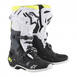 Tech 10 Black white Yellow Fl