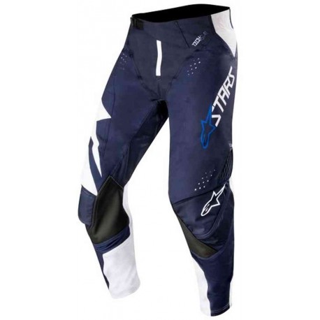 Techstar Factory Pants White Dark Navy