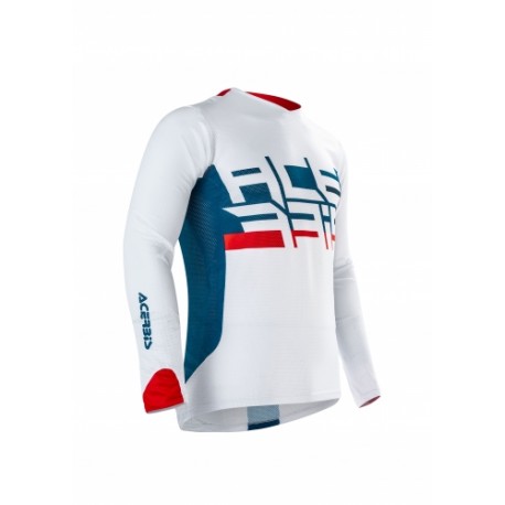 Maglia Mx Vinyasa Vanted Bianco Blu Rosso