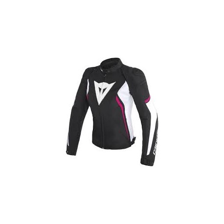 Avro D2 tex Jacket Black/White/Fuxia