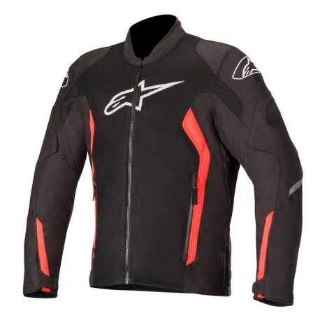 Viper V2 Air Jacket Black Red Fluo