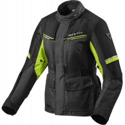 Outback 3 Lady Jacket black Neon Yellow