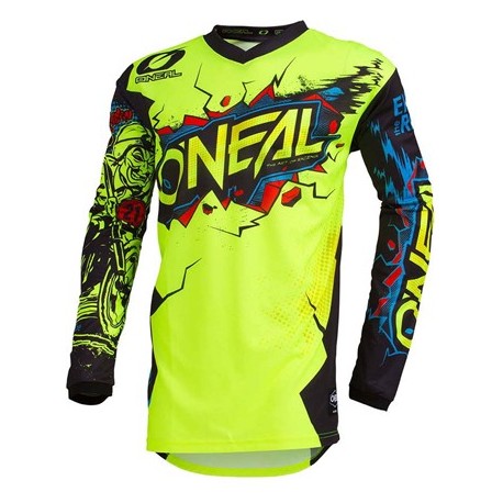 Element Youth Jersey Villain Neon Yellow